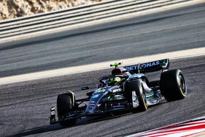 Lewis Hamilton (GBR) Mercedes AMG F1 W14. Formula 1 Testing, Sakhir, Bahrain, Day One.- www.xpbimages.com, EMail: