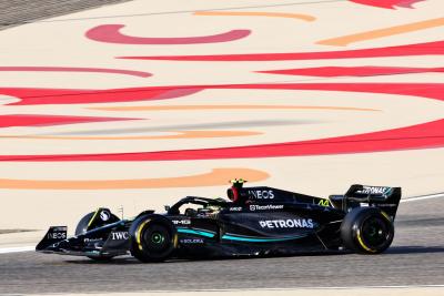 Lewis Hamilton (GBR) Mercedes AMG F1 W14. Formula 1 Testing, Sakhir, Bahrain, Day One.- www.xpbimages.com, EMail: