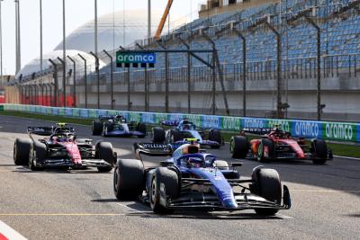 Logan Sargeant (USA) Williams Racing FW45 - practice start. Formula 1 Testing, Sakhir, Bahrain, Day Two.-