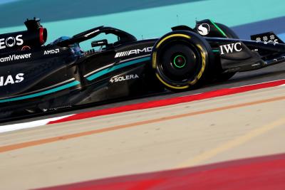 George Russell (GBR) Mercedes AMG F1 W14. Formula 1 Testing, Sakhir, Bahrain, Day Two.- www.xpbimages.com, EMail: