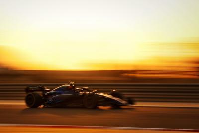Logan Sargeant (USA) Williams Racing FW45. Formula 1 Testing, Sakhir, Bahrain, Day Two.- www.xpbimages.com, EMail: