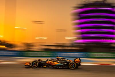 Oscar Piastri (AUS) McLaren MCL60. Formula 1 Testing, Sakhir, Bahrain, Day Two.- www.xpbimages.com, EMail: