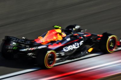 Sergio Perez (MEX) Red Bull Racing RB19. Formula 1 Testing, Sakhir, Bahrain, Day Three. - www.xpbimages.com, EMail: