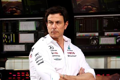 Toto Wolff (GER) Mercedes AMG F1 Shareholder and Executive Director. Formula 1 Testing, Sakhir, Bahrain, Day Three.-