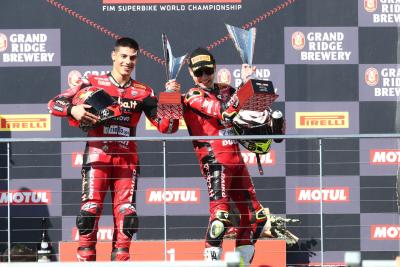 Michael Ruben Rinaldi, Alvaro Bautista, Balapan 2 Australian WorldSBK, 26 Februari