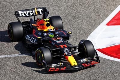 Sergio Perez (MEX) Red Bull Racing RB19. Formula 1 World Championship, Rd 1, Bahrain Grand Prix, Sakhir, Bahrain, Practice