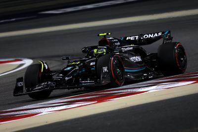 Lewis Hamilton (GBR) Mercedes AMG F1 W14. Formula 1 World Championship, Rd 1, Bahrain Grand Prix, Sakhir, Bahrain,