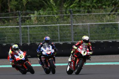 Alvaro Bautista, race 1, Indonesian WorldSBK, 4 March