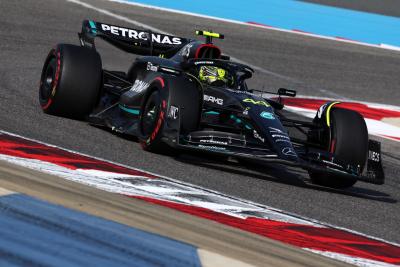 Lewis Hamilton (GBR ) Mercedes AMG F1 W14.Kejuaraan Dunia Formula 1, Rd 1, Grand Prix Bahrain, Sakhir, Bahrain,