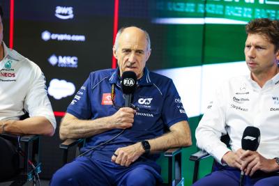 Franz Tost (AUT) AlphaTauri Team Principal, in the FIA Press Conference. Formula 1 World Championship, Rd 2, Saudi Arabian