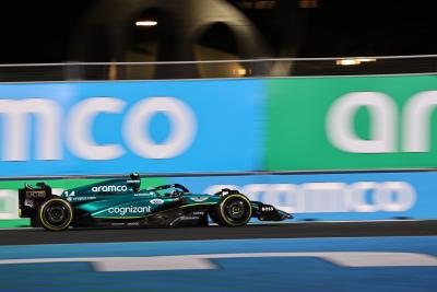 Fernando Alonso (ESP ) Tim F1 Aston Martin AMR23. Kejuaraan Dunia Formula 1, Rd 2, Grand Prix Arab Saudi, Jeddah,