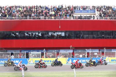 Start line, Sprint Race, Argentina MotoGP, 1 April