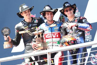 Luca Marini, Alex Rins, Fabio Quartararo, MotoGP race, Grand Prix Of The Americas, 16 April