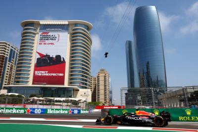 Max Verstappen (NLD) Red Bull Racing RB19. Formula 1 World Championship, Rd 4, Azerbaijan Grand Prix, Baku Street Circuit,