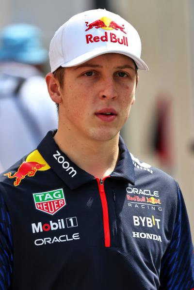 Liam Lawson (NZL) Red Bull Racing Reserve Driver. Formula 1 World Championship, Rd 4, Azerbaijan Grand Prix, Baku Street