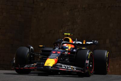 Sergio Perez (MEX) Red Bull Racing RB19. Formula 1 World Championship, Rd 4, Azerbaijan Grand Prix, Baku Street Circuit,