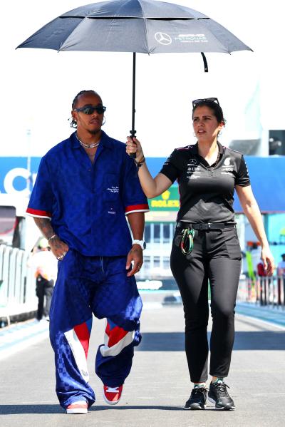 Lewis Hamilton (GBR) Mercedes AMG F1. Formula 1 World Championship, Rd 5, Miami Grand Prix, Miami, Florida, USA,