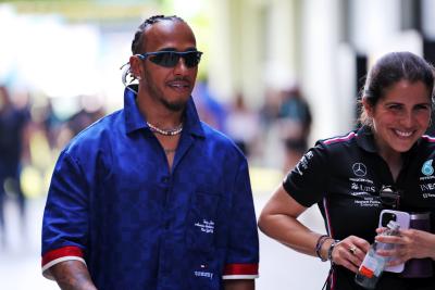Lewis Hamilton (GBR ) Mercedes AMG F1.Kejuaraan Dunia Formula 1, Rd 5, Grand Prix Miami, Miami, Florida, AS,