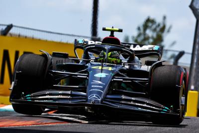 Lewis Hamilton (GBR ) Mercedes AMG F1 W14.Kejuaraan Dunia Formula 1, Rd 5, Grand Prix Miami, Miami, Florida, AS,