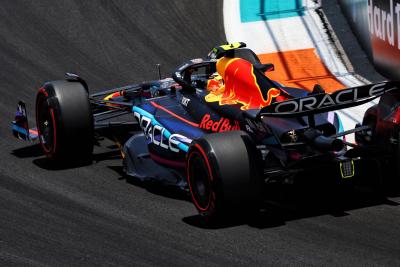 Sergio Perez (MEX) Red Bull Racing RB19. Formula 1 World Championship, Rd 5, Miami Grand Prix, Miami, Florida, USA,