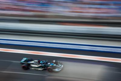 George Russell (GBR) Mercedes AMG F1 W14. Formula 1 World Championship, Rd 5, Miami Grand Prix, Miami, Florida, USA,