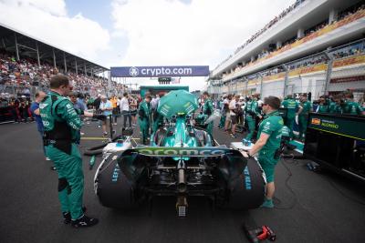 Fernando Alonso (ESP) Aston Martin F1 Team AMR23 on the grid. Formula 1 World Championship, Rd 5, Miami Grand Prix, Miami,