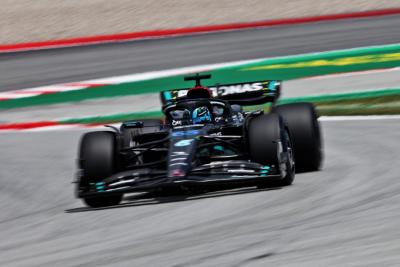 George Russell (GBR) Mercedes AMG F1 W14. Formula 1 World Championship, Rd 8, Spanish Grand Prix, Barcelona, Spain,