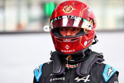 Pierre Gasly (FRA) Alpine F1 Team in qualifying parc ferme. Formula 1 World Championship, Rd 8, Spanish Grand Prix,