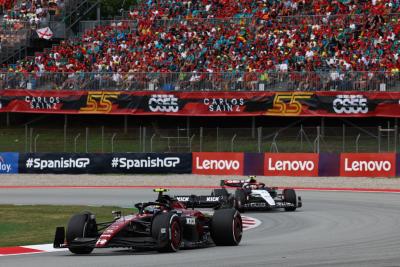 Zhou Guanyu (CHN) Alfa Romeo F1 Team C43. Formula 1 World Championship, Rd 8, Spanish Grand Prix, Barcelona, Spain, Race