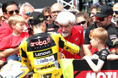 Alvaro Bautista, Gigi Dall'Igna, Race 2, Emilia-Romagna WorldSBK, 4 Juni