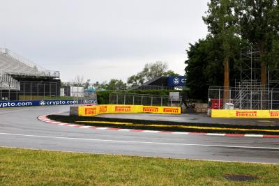 Circuit detail - barrier at turn 1 and turn 2. Formula 1 World Championship, Rd 9, Canadian Grand Prix, Montreal, Canada,