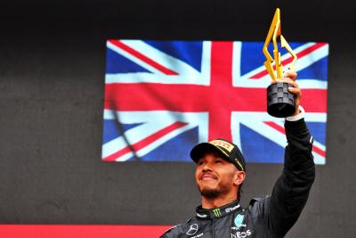 Race winner Lewis Hamilton (GBR) Mercedes AMG F1 celebrates on the podium. Formula 1 World Championship, Rd 9, Canadian