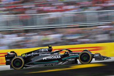 Lewis Hamilton (GBR ) Mercedes AMG F1 W14.Kejuaraan Dunia Formula 1, Rd 9, Grand Prix Kanada, Montreal, Kanada, Balapan