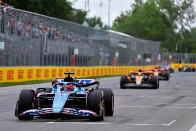 Esteban Ocon (FRA ) Tim F1 Alpen A523. Kejuaraan Dunia Formula 1, Rd 9, Grand Prix Kanada, Montreal, Kanada, Balapan