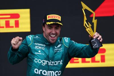 2nd place Fernando Alonso (ESP) Aston Martin F1 Team AMR23. Formula 1 World Championship, Rd 9, Canadian Grand Prix,