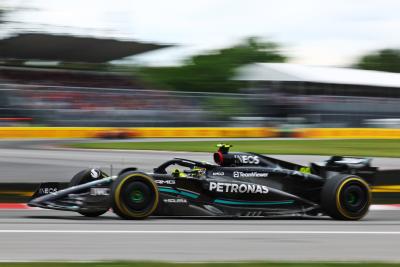 Lewis Hamilton (GBR) Mercedes AMG F1 W14. Kejuaraan Dunia Formula 1, Rd 9, Grand Prix Kanada, Montreal, Kanada , Race