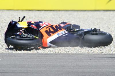 Jack Miller crash, MotoGP race, Dutch MotoGP, 25 June