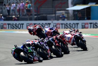 Race action, MotoGP race, Dutch MotoGP 25 June
