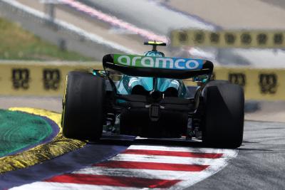 Fernando Alonso (ESP ) Tim F1 Aston Martin AMR23. Kejuaraan Dunia Formula 1, Rd 10, Grand Prix Austria, Spielberg,