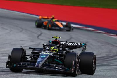 Lewis Hamilton (GBR) Mercedes AMG F1 W14. Formula 1 World Championship, Rd 10, Austrian Grand Prix, Spielberg, Austria,