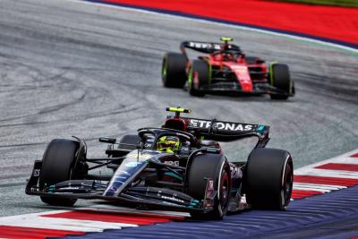 Lewis Hamilton (GBR ) Mercedes AMG F1 W14. Kejuaraan Dunia Formula 1, Rd 10, Grand Prix Austria, Spielberg, Austria,
