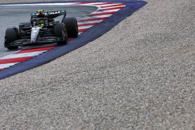 Lewis Hamilton (GBR) Mercedes AMG F1 W14. Formula 1 World Championship, Rd 10, Austrian Grand Prix, Spielberg, Austria,