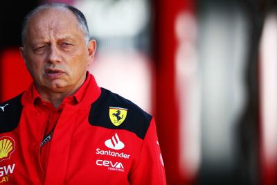 Frederic Vasseur (FRA) Kepala Tim Ferrari. Kejuaraan Dunia Formula 1, Rd 11, Grand Prix Inggris, Silverstone,