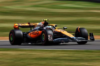 Lando Norris (GBR) McLaren MCL60. Formula 1 World Championship, Rd 11, British Grand Prix, Silverstone, England,