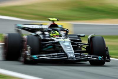 Lewis Hamilton (GBR ) Mercedes AMG F1 W14. Kejuaraan Dunia Formula 1, Rd 11, Grand Prix Inggris, Silverstone, Inggris,