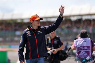 Max Verstappen (NLD) Red Bull Racing on the drivers' parade. Formula 1 World Championship, Rd 11, British Grand Prix,