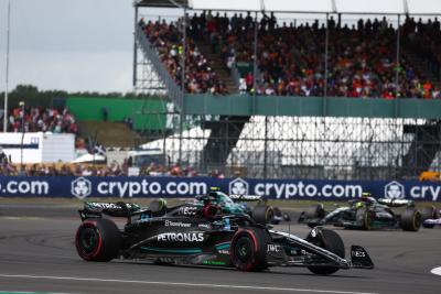 George Russell (GBR) Mercedes AMG F1 W14. Formula 1 World Championship, Rd 11, British Grand Prix, Silverstone, England,