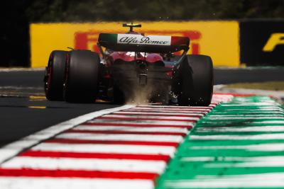 Zhou Guanyu (CHN) Alfa Romeo F1 Team C43. Formula 1 World Championship, Rd 12, Hungarian Grand Prix, Budapest, Hungary,