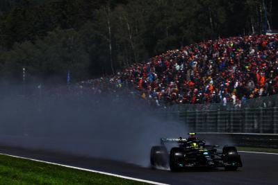Lewis Hamilton (GBR ) Mercedes AMG F1 W14.Kejuaraan Dunia Formula 1, Rd 13, Grand Prix Belgia, Spa Francorchamps,