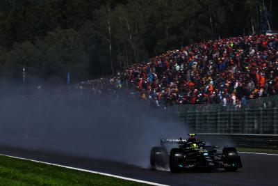 Lewis Hamilton (GBR) Mercedes AMG F1 W14. Formula 1 World Championship, Rd 13, Belgian Grand Prix, Spa Francorchamps,